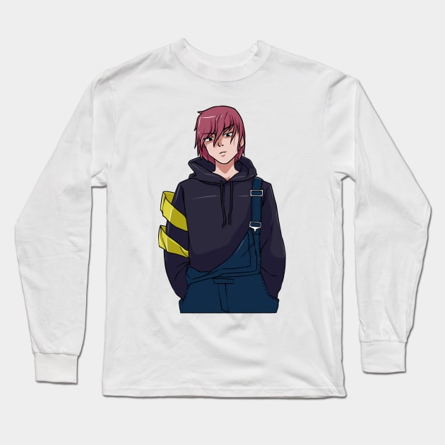 Anime Character Hero Male Japanese Culture Long Sleeve T-Shirt by theperfectpresents